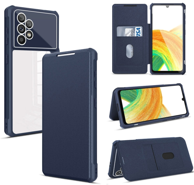 For Samsung Galaxy A33 Magnetic Flip Leather Phone Case