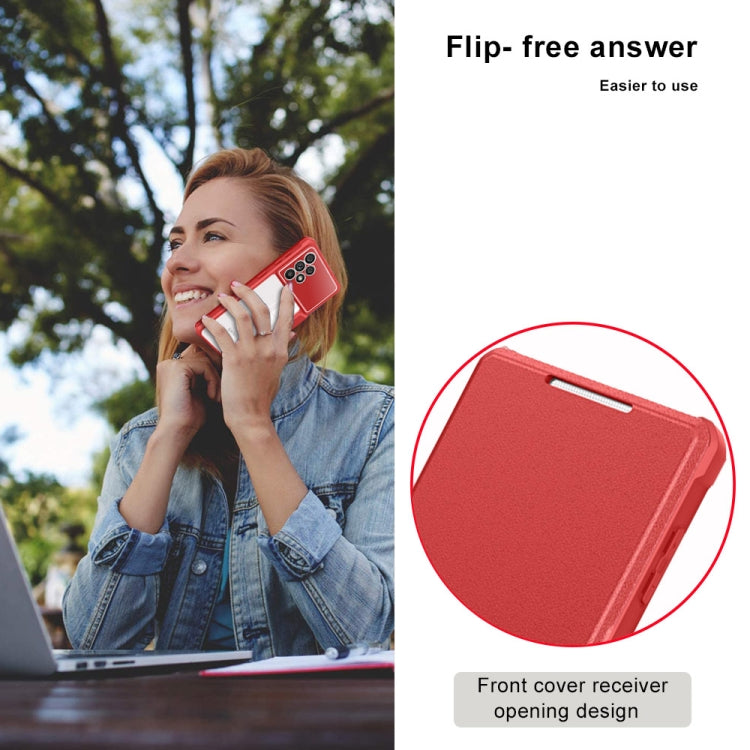 For Samsung Galaxy A73 5G Magnetic Flip Leather Phone Case