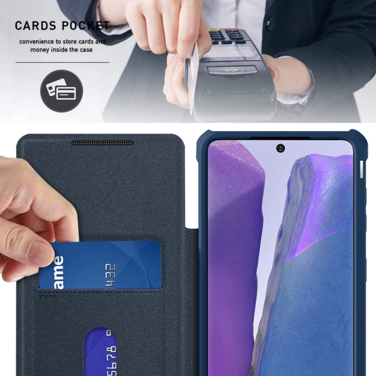 For Samsung Galaxy Note20 Magnetic Flip Leather Phone Case