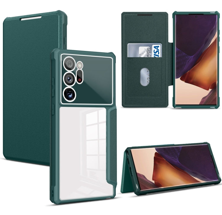 For Samsung Galaxy Note20 Ultra Magnetic Flip Leather Phone Case