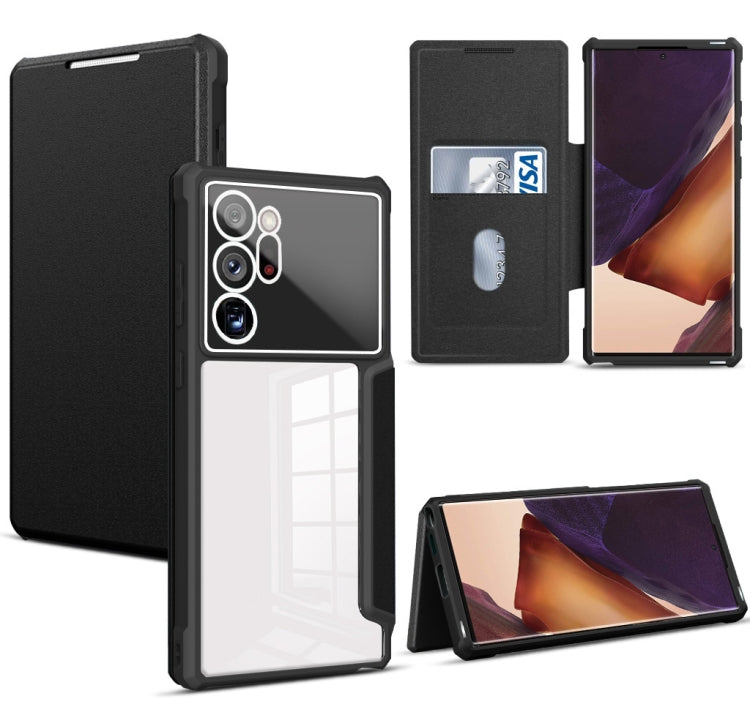 For Samsung Galaxy Note20 Ultra Magnetic Flip Leather Phone Case