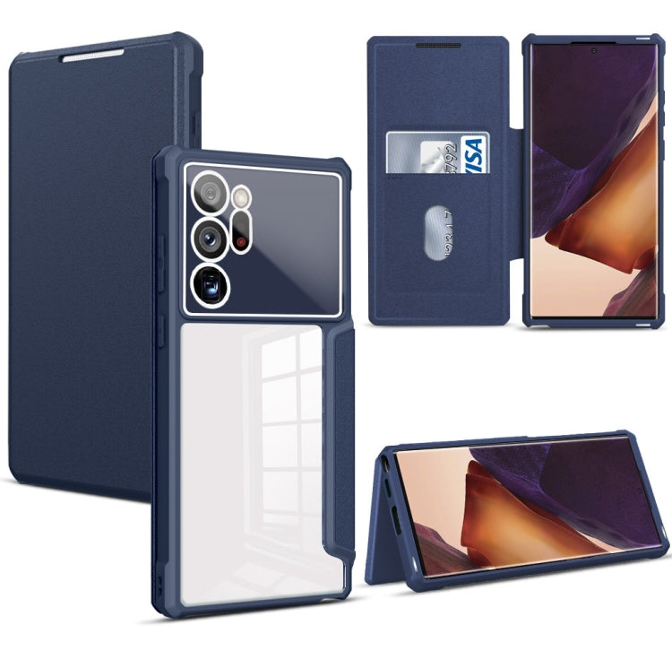 For Samsung Galaxy Note20 Ultra Magnetic Flip Leather Phone Case