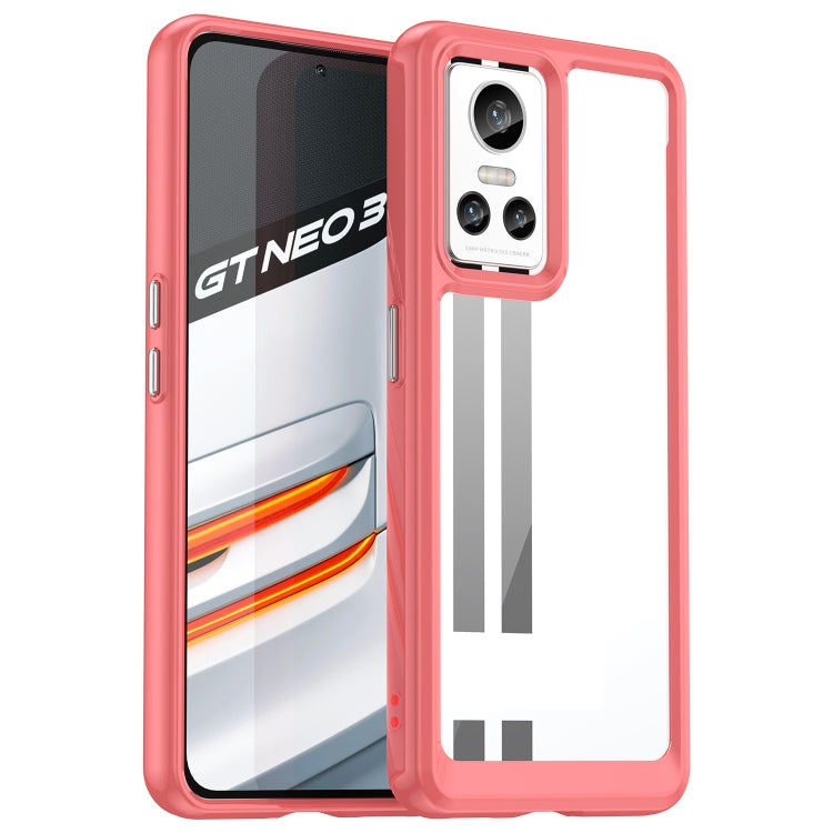For Realme GT Neo3 Colorful Series Acrylic + TPU Phone Case