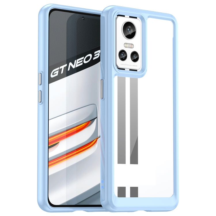For Realme GT Neo3 Colorful Series Acrylic + TPU Phone Case