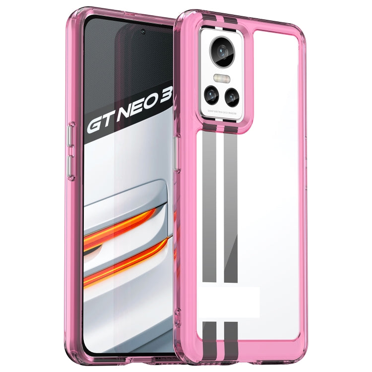 For Realme GT Neo3 Colorful Series Acrylic + TPU Phone Case