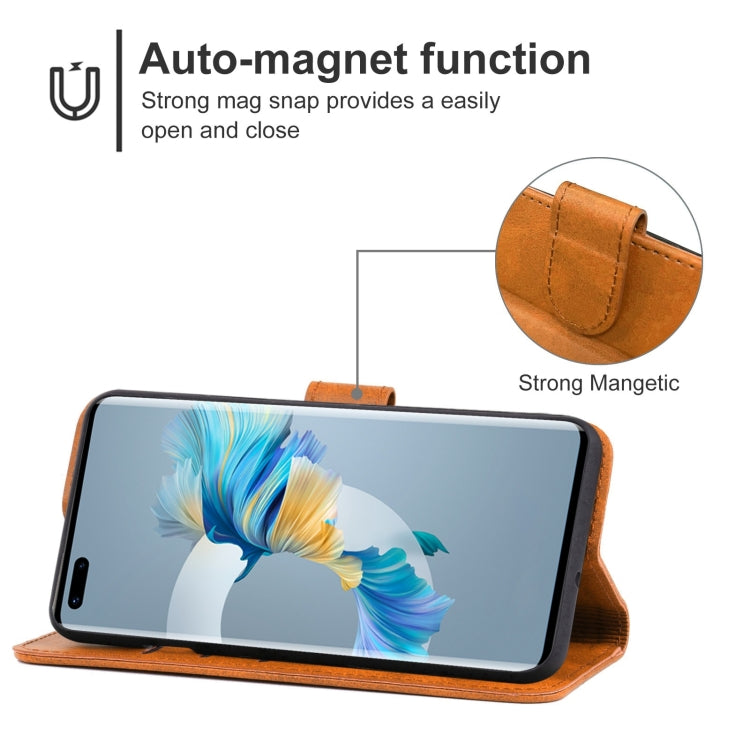 For Huawei Mate 40 Pro Leather Phone Case