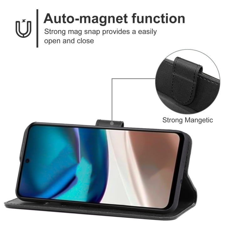 For Motorola Moto G42 Leather Phone Case