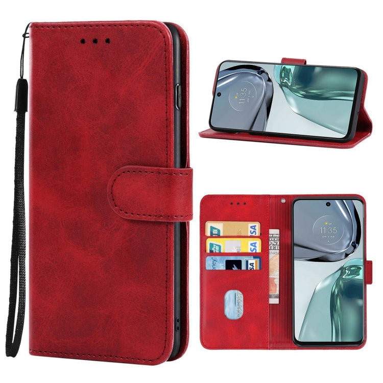 For Motorola Moto G62 5G Leather Phone Case