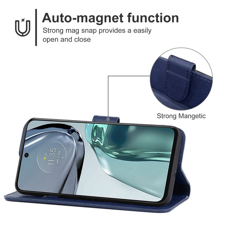 For Motorola Moto G62 5G Leather Phone Case