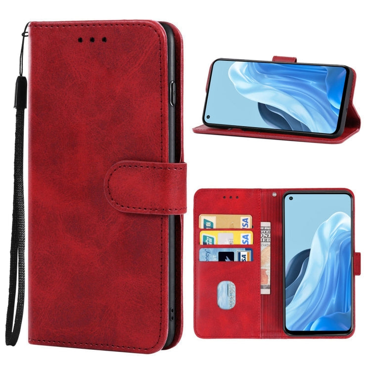 For OPPO Reno8 Lite Leather Phone Case