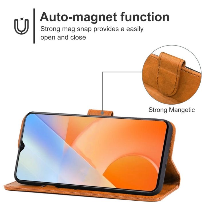 For vivo iQOO Z5x Leather Phone Case