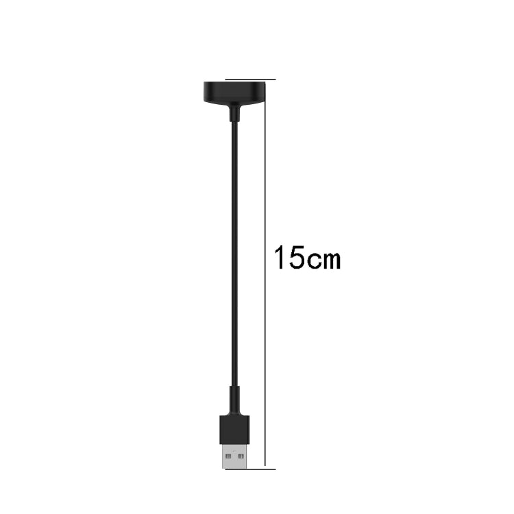 For Fitbit Inspire HR 1m Charging Cable(Black)