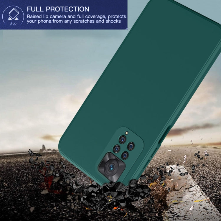 For Xiaomi Redmi Note 11 Pro Global Imitation Liquid Silicone 360 Full Body Phone Case