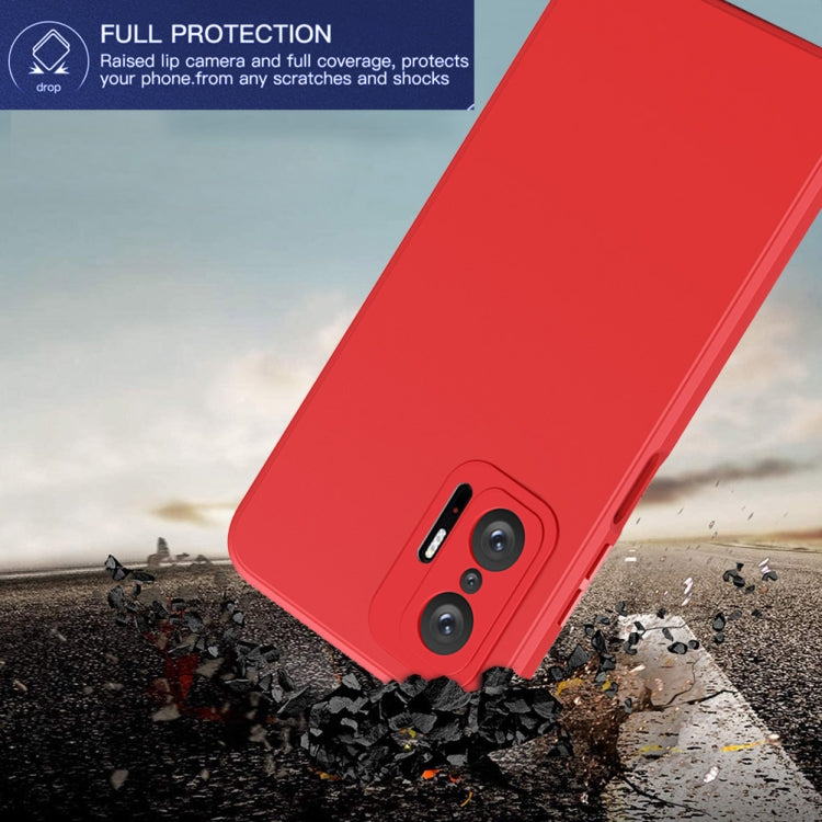 For Xiaomi 11T Pro Imitation Liquid Silicone 360 Full Body Phone Case