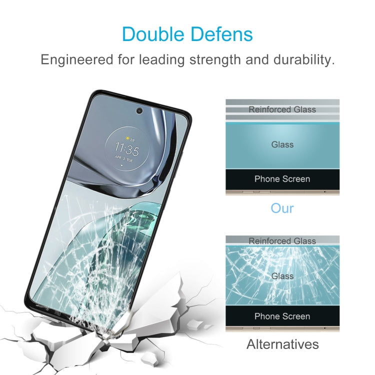 50 PCS 0.26mm 9H 2.5D Tempered Glass Film For Motorola Moto G62 5G / Moto G32 / Moto G62 India