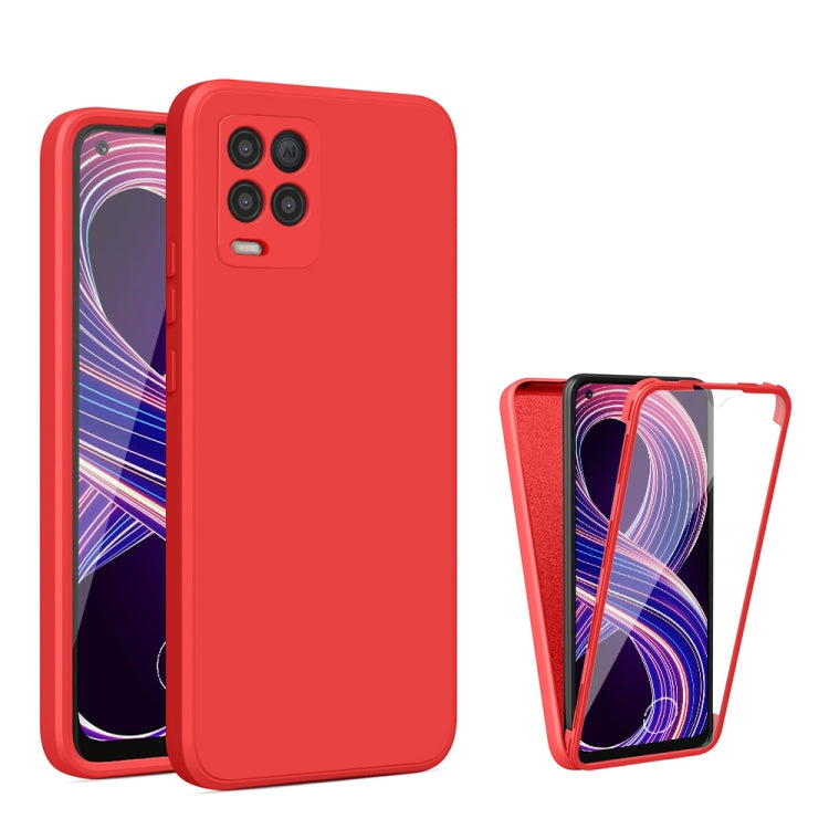 For OPPO Realme 8/8 Pro Imitation Liquid Silicone 360 Full Body Phone Case