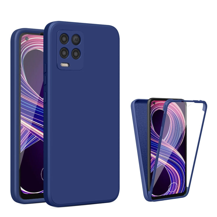 For OPPO Realme 8/8 Pro Imitation Liquid Silicone 360 Full Body Phone Case
