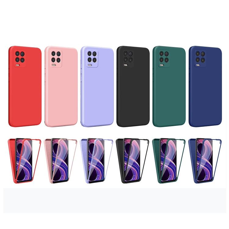 For OPPO Realme 8/8 Pro Imitation Liquid Silicone 360 Full Body Phone Case
