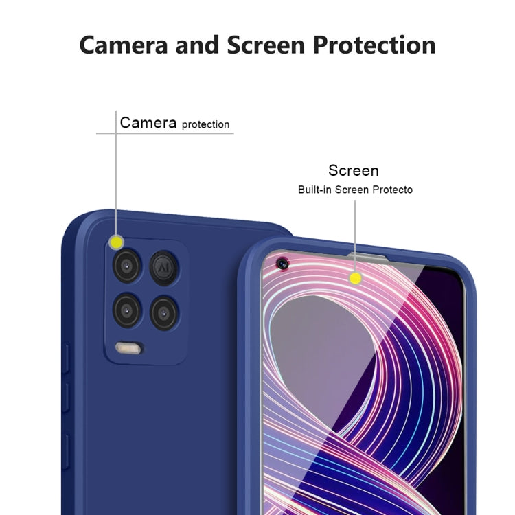 For OPPO Realme 8/8 Pro Imitation Liquid Silicone 360 Full Body Phone Case