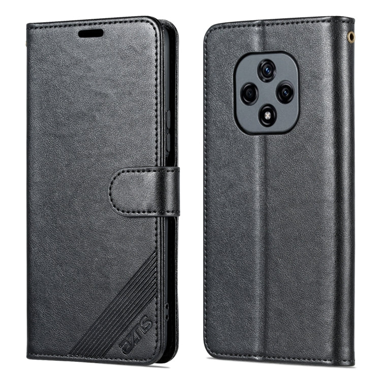 For Huawei Nova 9Z 5G AZNS Sheepskin Texture Flip Leather Phone Case