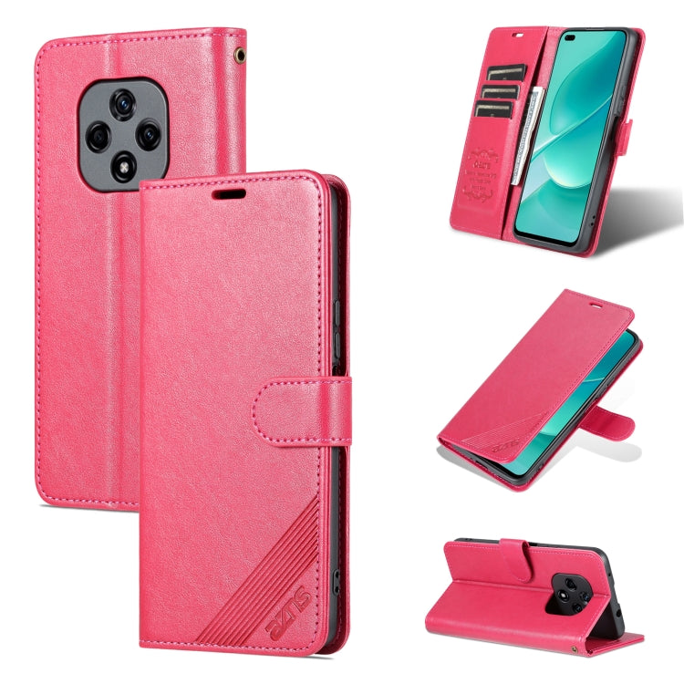 For Huawei Nova 9Z 5G AZNS Sheepskin Texture Flip Leather Phone Case