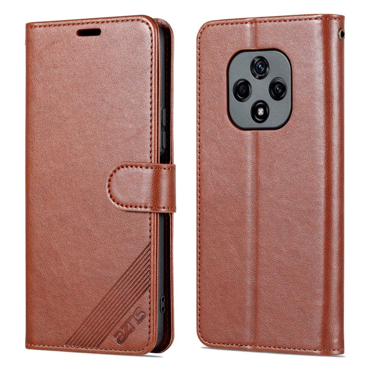 For Huawei Nova 9Z 5G AZNS Sheepskin Texture Flip Leather Phone Case