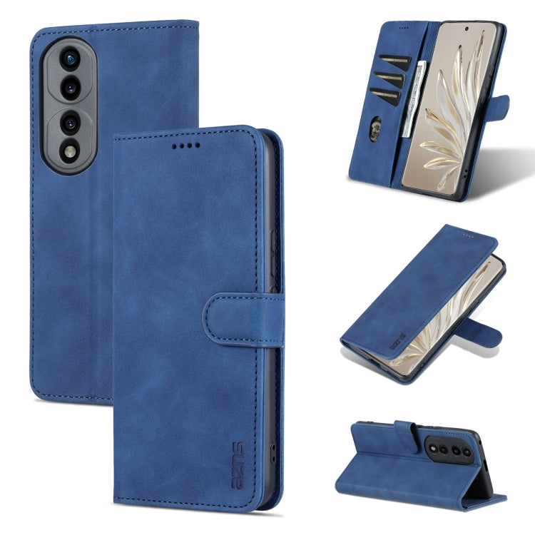 For Honor 70 AZNS Skin Feel Calf Texture Flip Leather Phone Case