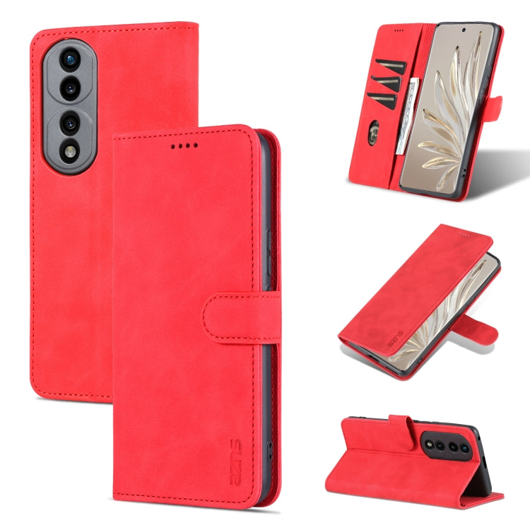 For Honor 70 AZNS Skin Feel Calf Texture Flip Leather Phone Case