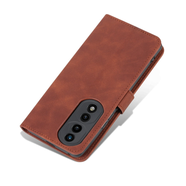 For Honor 70 AZNS Skin Feel Calf Texture Flip Leather Phone Case