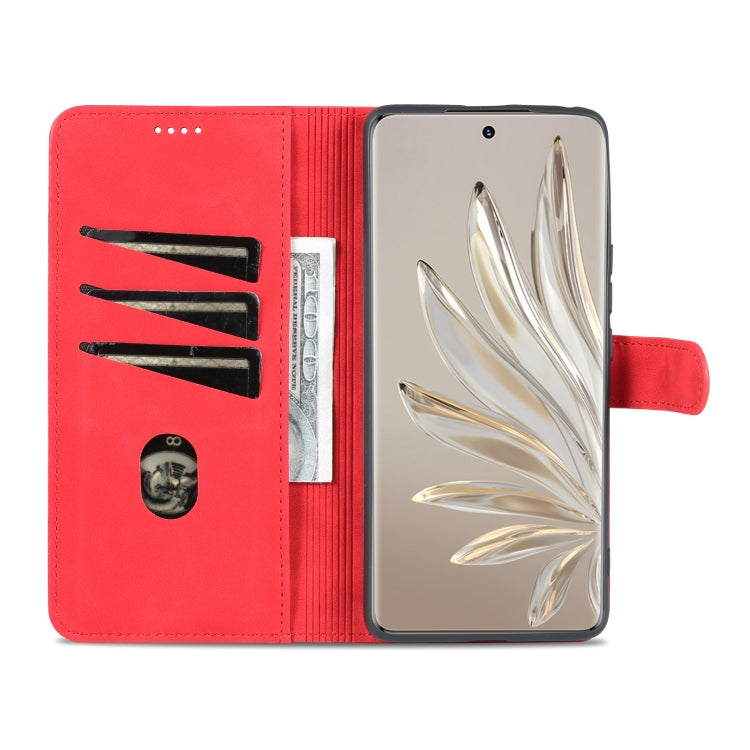 For Honor 70 Pro AZNS Skin Feel Calf Texture Flip Leather Phone Case