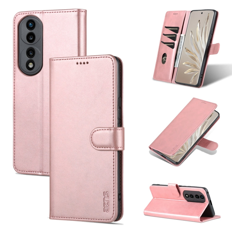 For Honor 70 Pro AZNS Skin Feel Calf Texture Flip Leather Phone Case