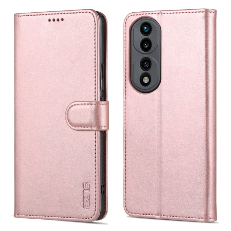 For Honor 70 Pro AZNS Skin Feel Calf Texture Flip Leather Phone Case