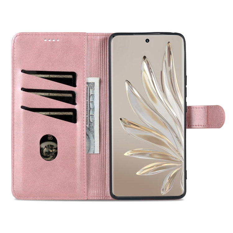 For Honor 70 Pro AZNS Skin Feel Calf Texture Flip Leather Phone Case