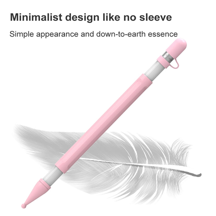 4 in 1 Stylus Silicone Protective Cover Short Set For Apple Pencil 1