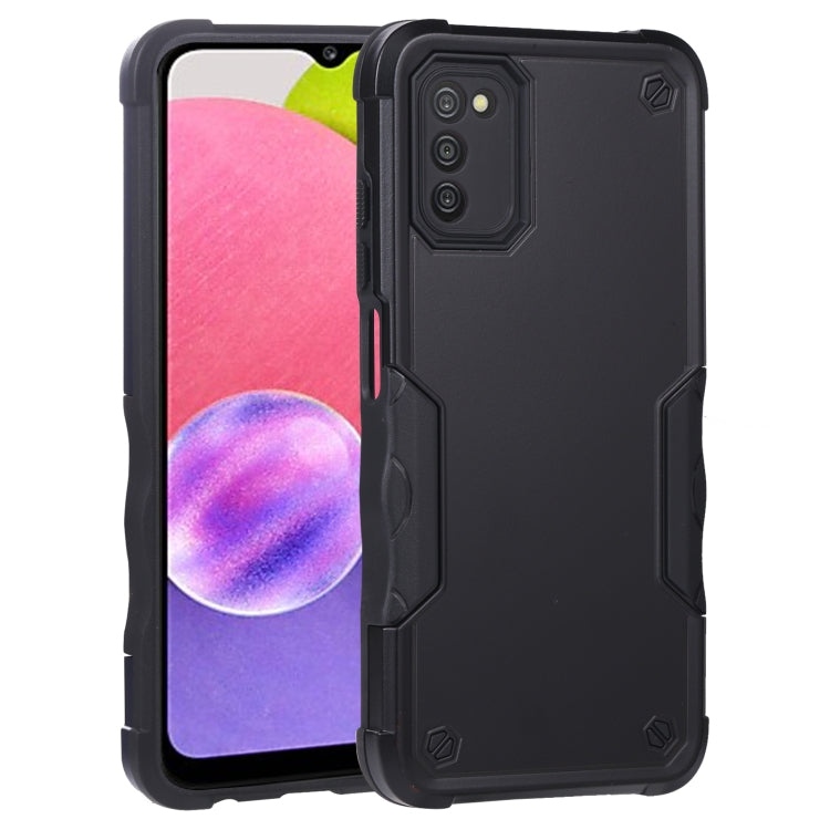 For Samsung Galaxy A03s / A02s 164mm Non-slip Shockproof Armor Phone Case