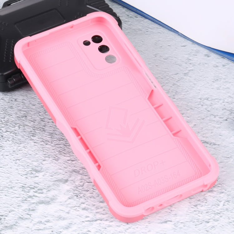 For Samsung Galaxy A03s / A02s 164mm Non-slip Shockproof Armor Phone Case