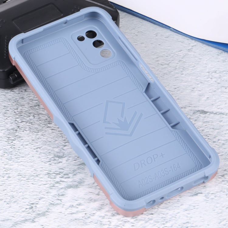 For Samsung Galaxy A03s / A02s 164mm Non-slip Shockproof Armor Phone Case