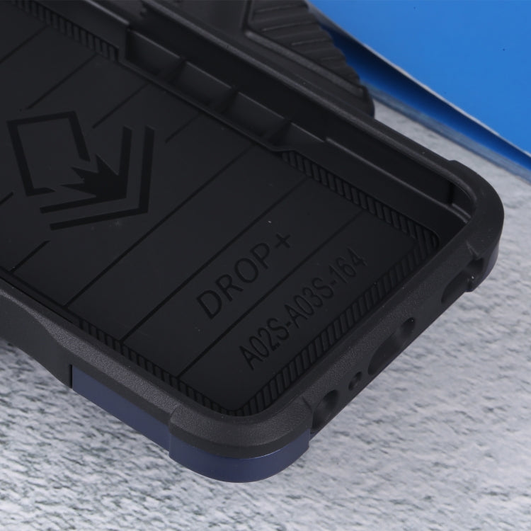 For Samsung Galaxy A03s / A02s 164mm Non-slip Shockproof Armor Phone Case