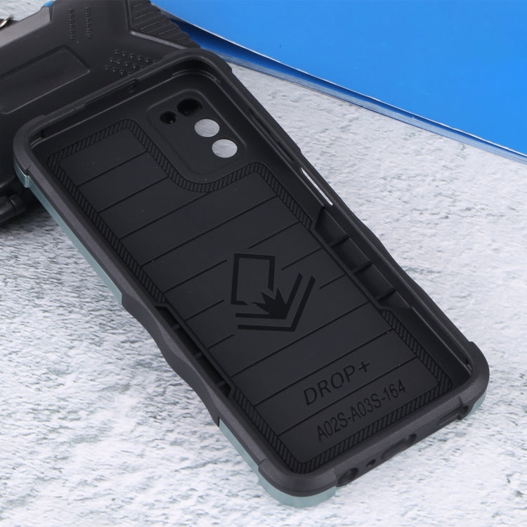 For Samsung Galaxy A03s / A02s 164mm Non-slip Shockproof Armor Phone Case