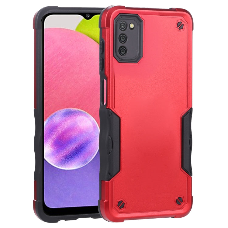 For Samsung Galaxy A03s / A02s 164mm Non-slip Shockproof Armor Phone Case