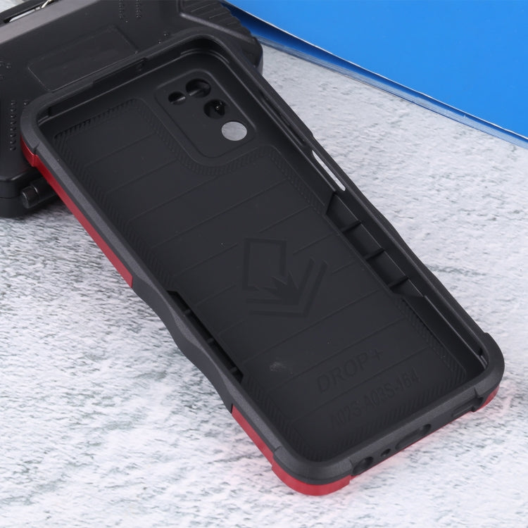 For Samsung Galaxy A03s / A02s 164mm Non-slip Shockproof Armor Phone Case