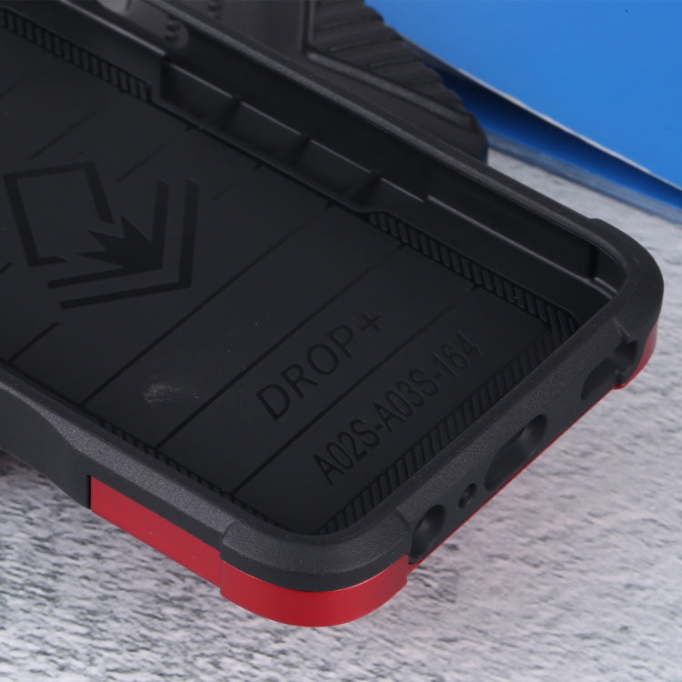 For Samsung Galaxy A03s / A02s 164mm Non-slip Shockproof Armor Phone Case