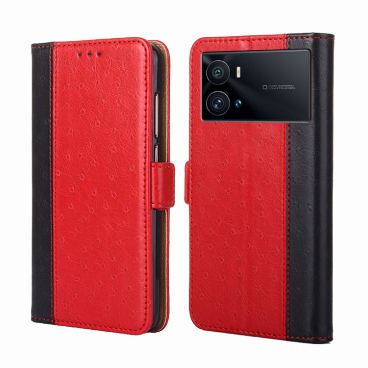 For vivo iQOO 9 Pro Ostrich Texture Horizontal Flip Leather Case