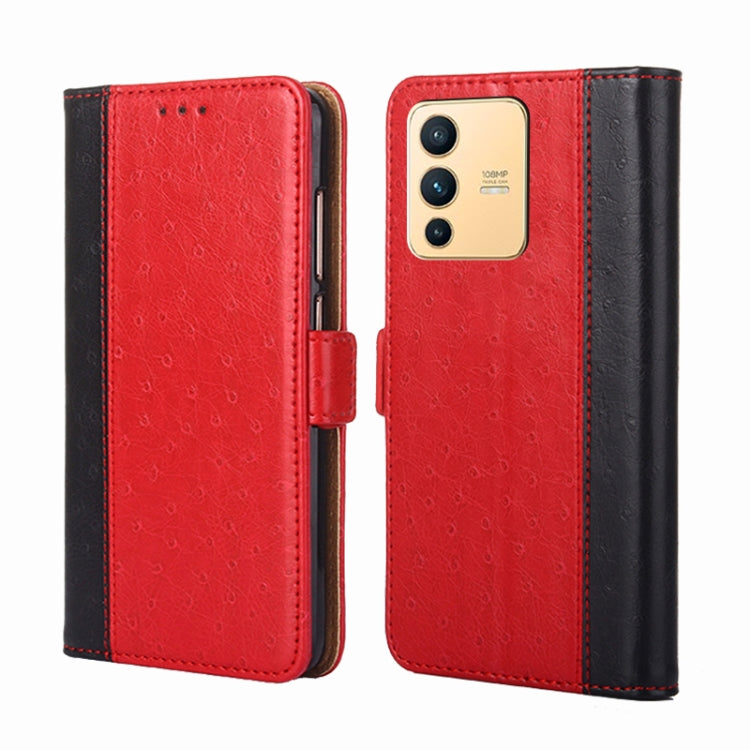 For vivo S12 / V23 5G Ostrich Texture Horizontal Flip Leather Case
