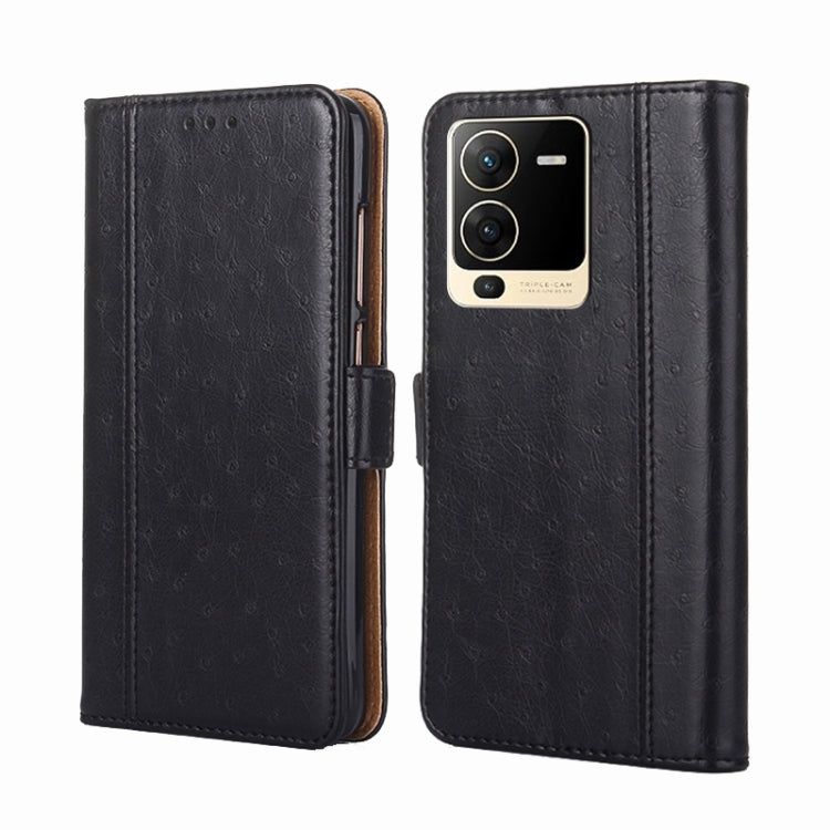 For vivo S15 5G Ostrich Texture Horizontal Flip Leather Case