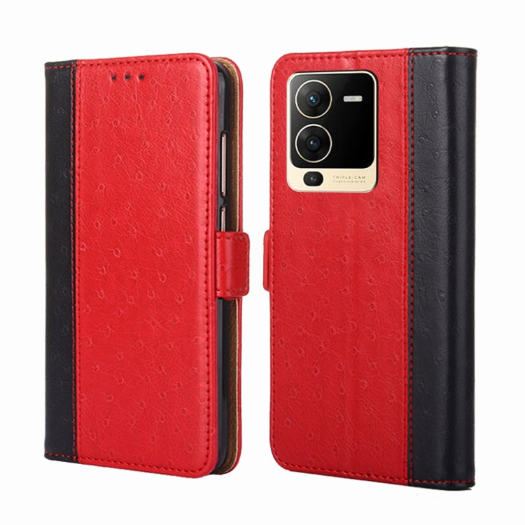 For vivo S15 5G Ostrich Texture Horizontal Flip Leather Case