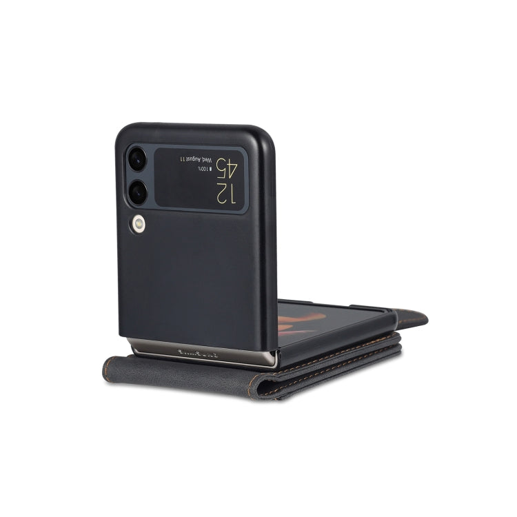For Samsung Galaxy Z Flip4 AZNS Dream II Skin Feel PU+TPU Horizontal Flip PU Phone Case