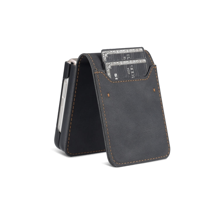 For Samsung Galaxy Z Flip4 AZNS Dream II Skin Feel PU+TPU Horizontal Flip PU Phone Case
