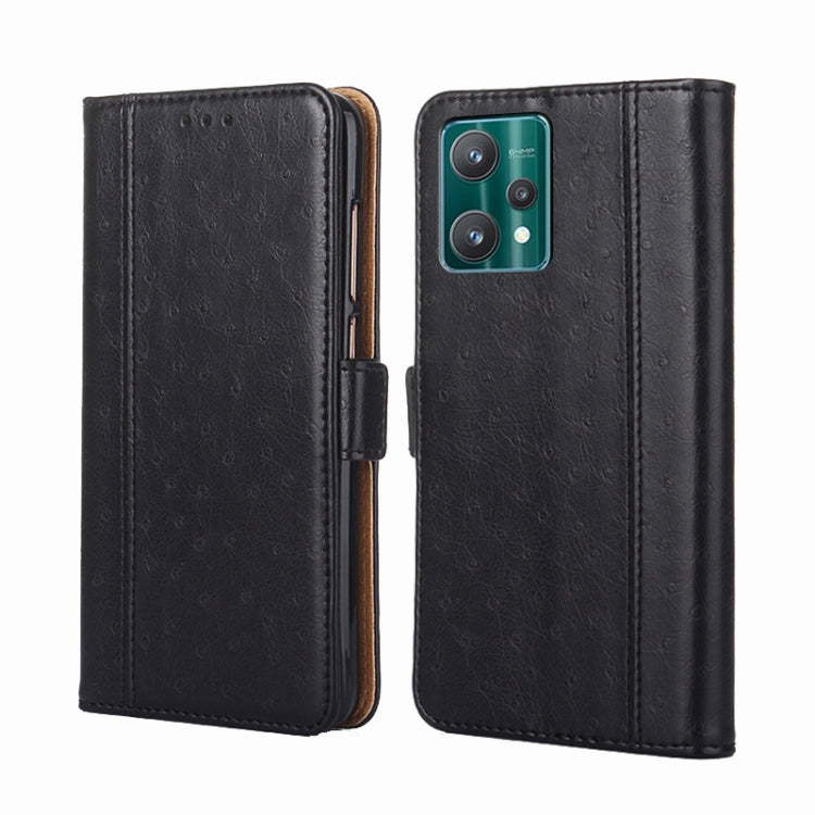 For OPPO Realme 9 Pro Ostrich Texture Flip Leather Case