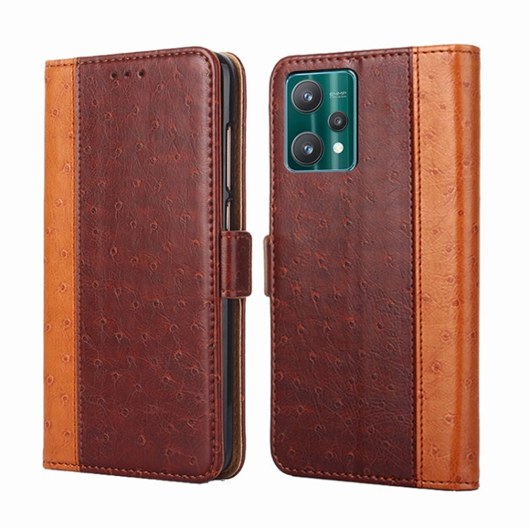 For OPPO Realme 9 Pro Ostrich Texture Flip Leather Case
